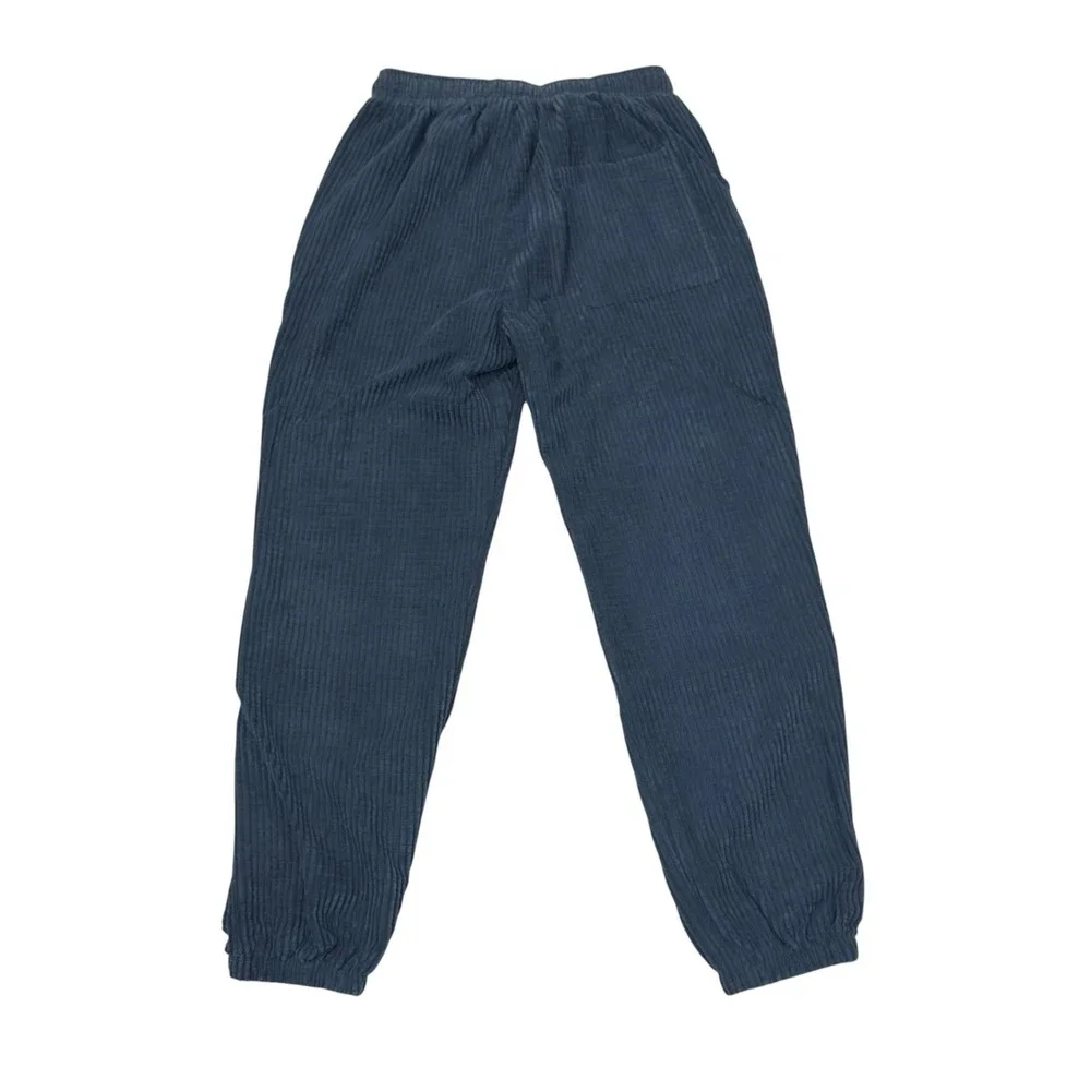 Kidoriman NEW Men's XL Wide Leg Japanese Corduroy Streetwear Baggy Jogger Pants